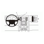 Bild von: Brodit ProClip 853456, Armaturenbrett, Mitte f�r Chrysler 300C (Bj. 2005-2010, Lenkrad links)