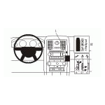 Bild von: Brodit ProClip 853457, Abgewinkelt, NICHT f�r Serie mit Navigationssystem. f�r Chrysler 300C (Bj. 2005-2007, Lenkrad links)