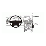 Bild von: Brodit ProClip 853496, Abgewinkelt, NICHT f�r Panele mit Holzmaserung f�r Volvo V70 N (Bj. 2005-2008, Lenkrad links)