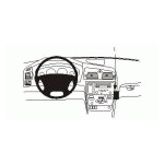 Bild von: Brodit ProClip 853499, Abgewinkelt, NUR f�r Panele mit Holzmaserung f�r Volvo V70 N (Bj. 2005-2008, Lenkrad links)