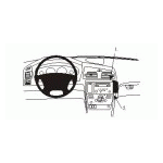 Bild von: Brodit ProClip 853650, Abgewinkelt, oben, NUR f�r Panele mit Holzmaserung. f�r Volvo V70 N (Bj. 2005-2008, Lenkrad links)