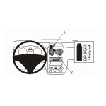 Bild von: Brodit ProClip 853747, Armaturenbrett, Mitte f�r Hyundai Getz (Bj. 2006-2010, Lenkrad links)