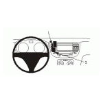 Bild von: Brodit ProClip 853963, Armaturenbrett, Mitte f�r Kia Rio (Bj. 2006-2011, Lenkrad links)