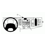 Bild von: Brodit ProClip 854717, Armaturenbrett, Mitte f�r GMC W-series (Bj. 2008-2013, Lenkrad links)