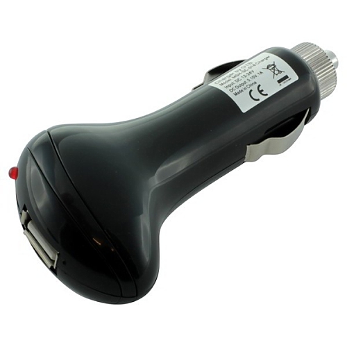 USB Lade Adapter 12V/24V, schwarz f�r HP iPAQ Data Messenger Produktbild 1
