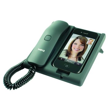 Logic3 Phone Station mit Lautsprecher, schwarz Produktbild 2