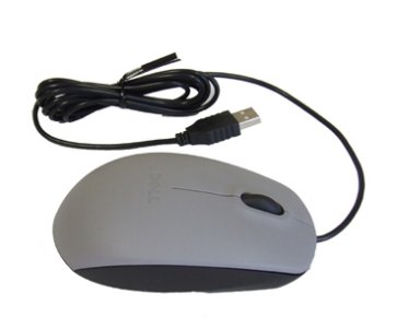 Dell optische USB Maus, grau (570-11175) f�r Dell Latitude D531 Produktbild 1