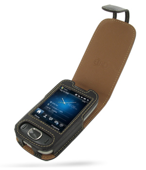 EIXO Ledertasche Flip-Style BiColor f�r HTC Touch Viva Produktbild 1