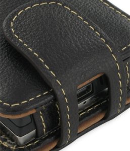 EIXO Ledertasche Flip-Style BiColor f�r HTC Touch Diamond 2 Produktbild 3