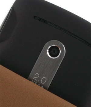 EIXO Ledertasche Flip-Style BiColor f�r HTC S520 / Snap Produktbild 4