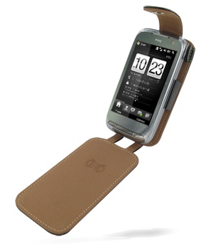 EIXO Ledertasche Flip-Style BiColor f�r HTC Touch Pro 2 Produktbild 1