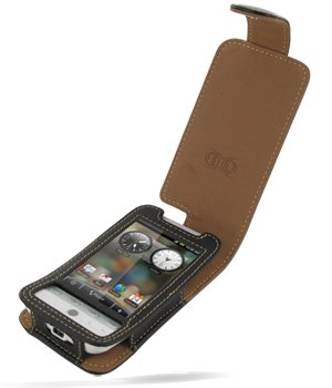 EIXO Ledertasche Flip-Style BiColor f�r HTC Hero Produktbild 1