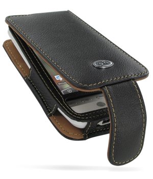 EIXO Ledertasche Flip-Style BiColor f�r HTC Hero Produktbild 2