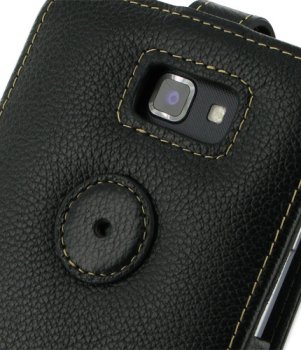 EIXO Ledertasche Flip Style f�r Samsung Galaxy Note N7000 Produktbild 3