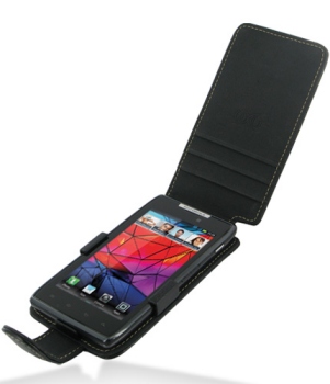 EIXO Ledertasche Flip Style f�r Motorola RAZR (XT910) Produktbild 1
