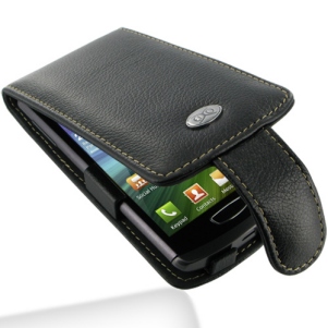 EIXO Ledertasche Flip Style f�r Samsung Wave 3 S8600 Produktbild 2