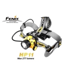 Bild von: Fenix HP11 gelb mit 4 AA-Batterien und Diffuser-Linse, LED Stirnlampe mit 277 Lumen