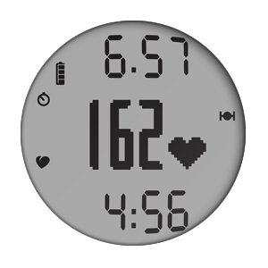 Garmin Forerunner 110 inkl. Herzfrequenzgurt, Farbe: grau-rot Produktbild 3