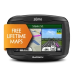 Bild von: Garmin zumo 340LM, Motorrad Navigationssystem mit Kartenmaterial von Zentraleuropa