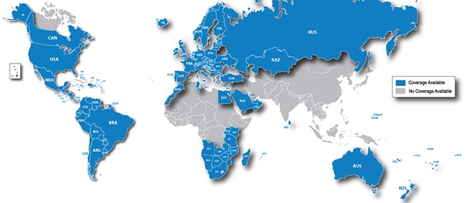 Garmin Approach S4 weltweite Abdeckung