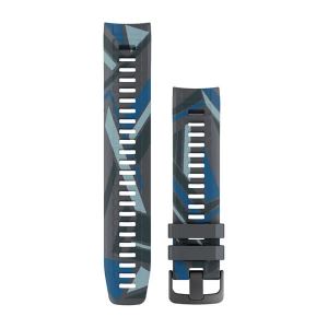 Garmin Armband, anthrazit-blau (010-12854-29) fr Garmin Instinct (Esports, Tactical, Solar Camo, Solar, Solar Surf, Solar Tactical)