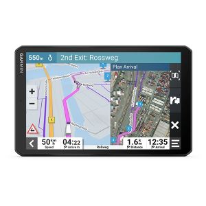 Garmin dezl LGV810 (010-02740-15) LKW Navigationsgert mit Europakarten + Live Traffic via App