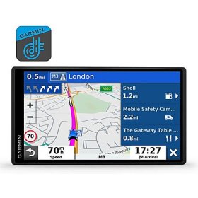 Garmin DriveSmart 65 (010-02038-12) Navigationsgert mit Europakarten + Live Traffic via App