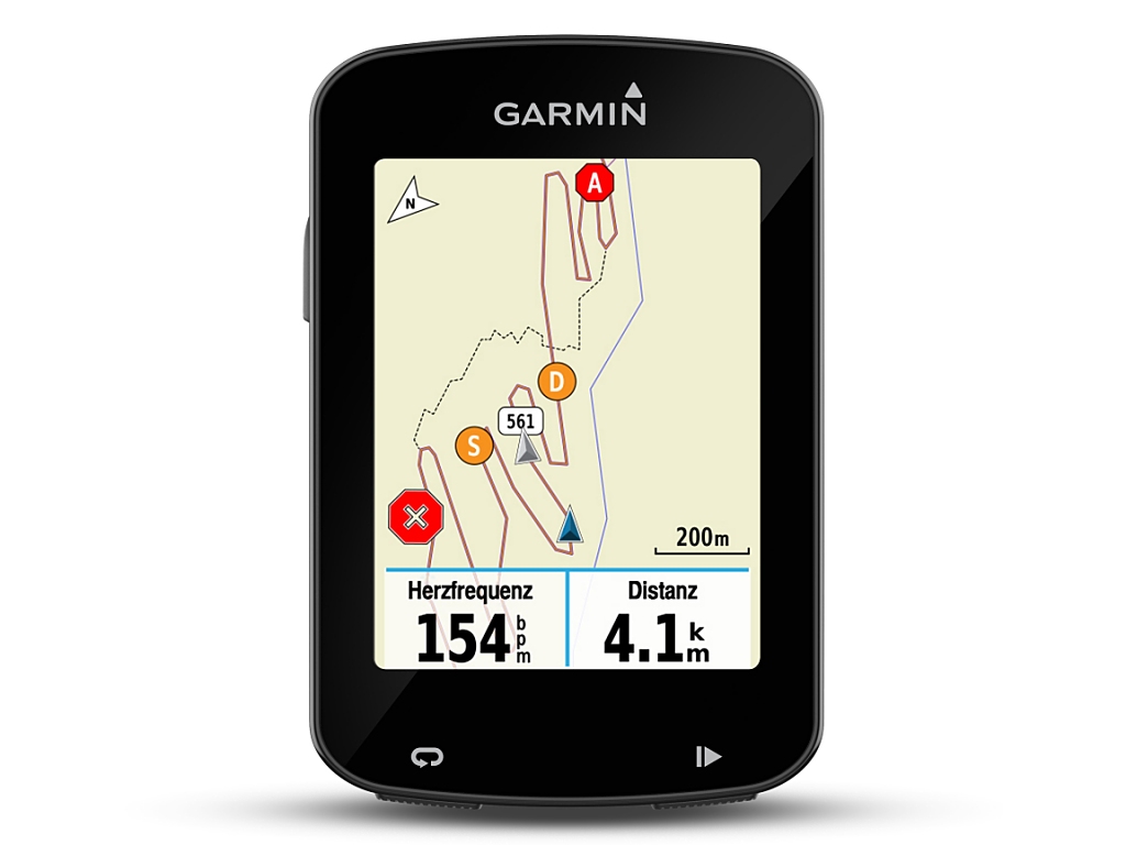 Garmin Edge 820 Bundle Set mit HerzfrequenzBrustgurt, Geschwindigkeits und
