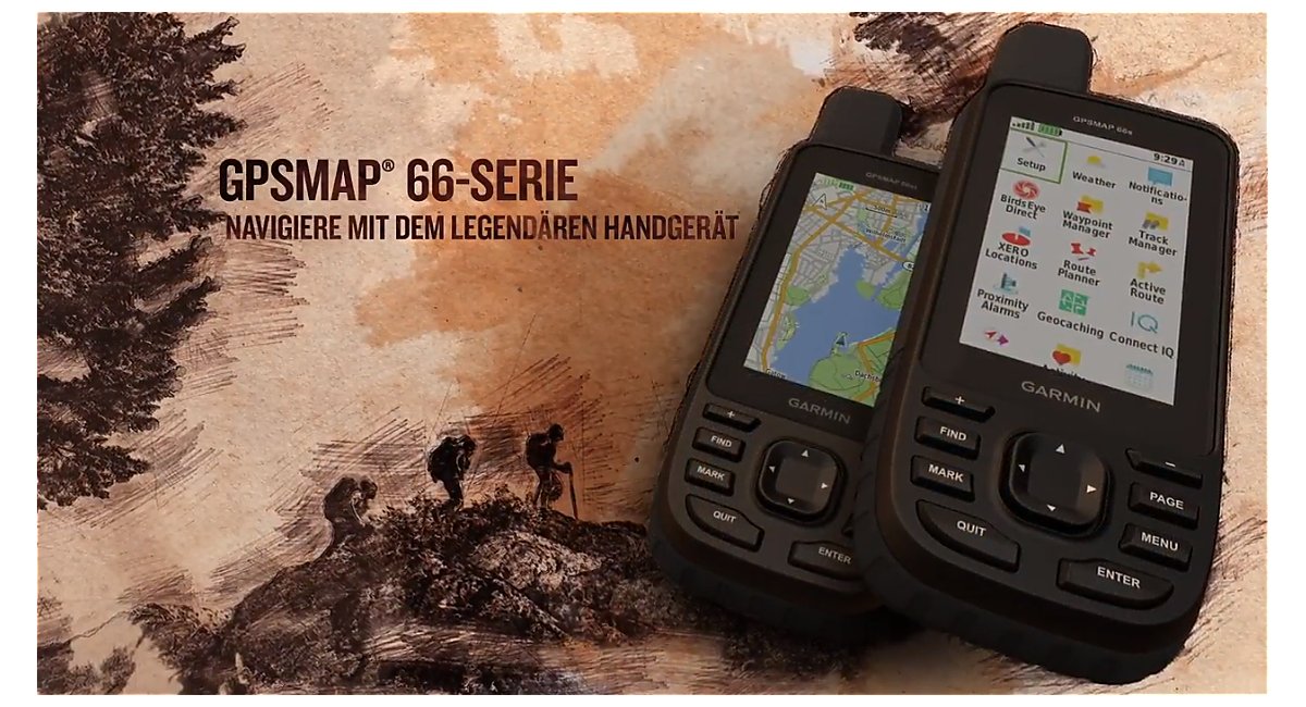 Garmin GPSMap 66 Serie und Zubehr kurz vorgestellt