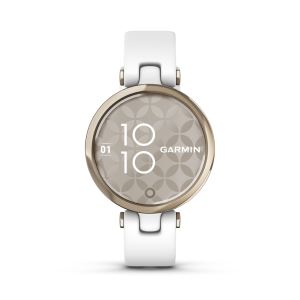 Garmin Lily Sport, weiss/elfenbein - feminine Smartwatch mit weiem Silikonarmband
