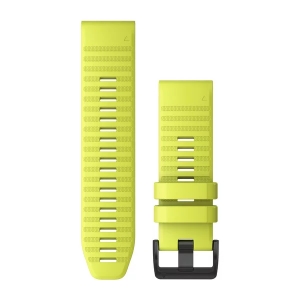 Garmin QuickFit 26 Silikon Armband, gelb (010-12864-04) fr Garmin Instinct 2X Solar Tactical Edition