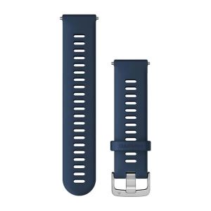 Garmin Silikon Schnellwechsel Armband 22mm, blau (010-11251-3D) fr Garmin Forerunner 265