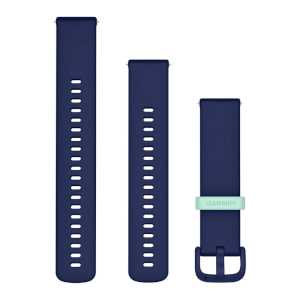 Garmin Silikon Schnellwechsel Armband 20mm, blau (010-12932-32)