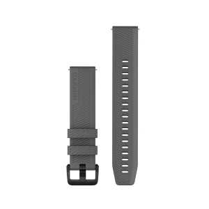 Garmin Silikon Schnellwechsel Armband 20mm, schiefergrau (010-13076-03)