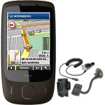 HTC: Kfz Upgrade Kit CU G100 mit universeller Halterungsschale und Ladekabel - Andere Kunden kaufen auch: Bundle: HTC Touch 3G + Navigon MobileNavigator 7 mit Kartenmaterial Europa + 8GB MicroSDHC Speicherkarte + HTC Kfz Upgrade Kit