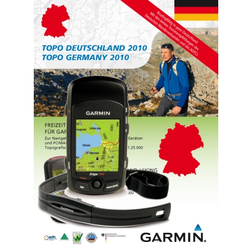 Sparpaket Garmin Edge 705 HR inkl. Topo Deutschland 2010 Produktbild 1