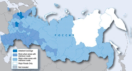 Garmin Kartenmaterial Russland auf Speicherkarte | PDA Max
