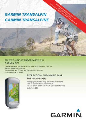 Garmin TransAlpin DVD inkl. MicroSD Speicherkarte Produktbild 1