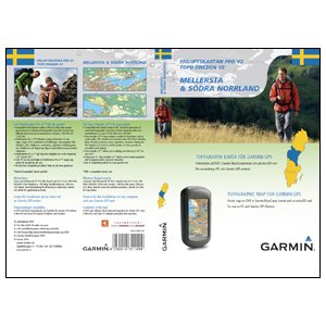 Garmin Topo Schweden: Mellersta & S�dra Norrland DVD inkl. MicroSD/SD Produktbild 1