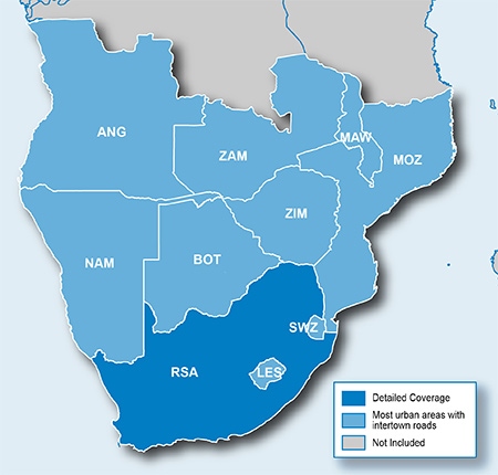 Garmin City Navigator NT mit Kartenmaterial s�dliches Afrika auf microSD/SD Speicherkarte Produktbild 1