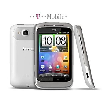HTC Wildfire S, white-silver, Edition T-Mobile Produktbild 1