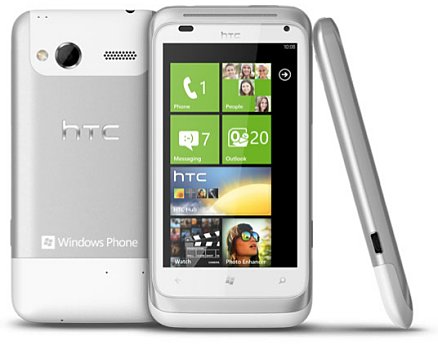 HTC Radar, Silver White Produktbild 1