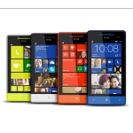 Bild von: HTC Windows Phone 8S, blau-schwarz mit Windows Phone 8 OS (ohne Branding, ohne SIM-Lock)