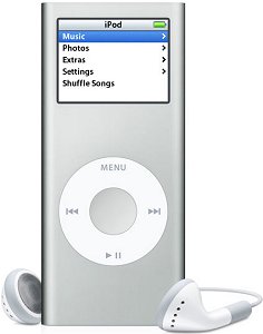 Apple iPod Nano 4GB silber 2.G Produktbild 1