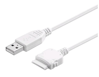 USB Datenkabel, weiss Produktbild 1
