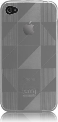 case-mate gelli case, grey (checkmate) f�r Apple iPhone 4 Produktbild 2