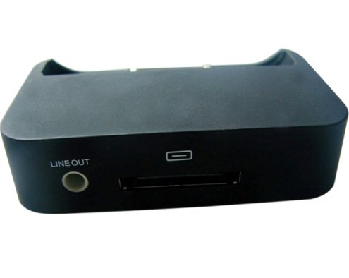 USB Docking-Station OEM schwarz f�r Apple iPhone 4 Produktbild 1