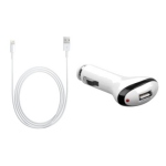 USB Ladeadapter, weiss 12V/24V f�r Samsung Omnia PRO B7330 - Andere Kunden kaufen auch: Kfz Ladeset f�r Apple Ger�te mit Lightning Anschluss