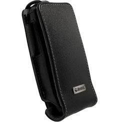 Krusell Ledertasche Orbit Flex, Farbe: Schwarz/Grau f�r HTC Hero Produktbild 2