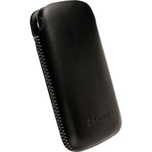 Krusell Dons� Universal Ledertasche XL, schwarz (125 x 68 x 15mm) Produktbild 1